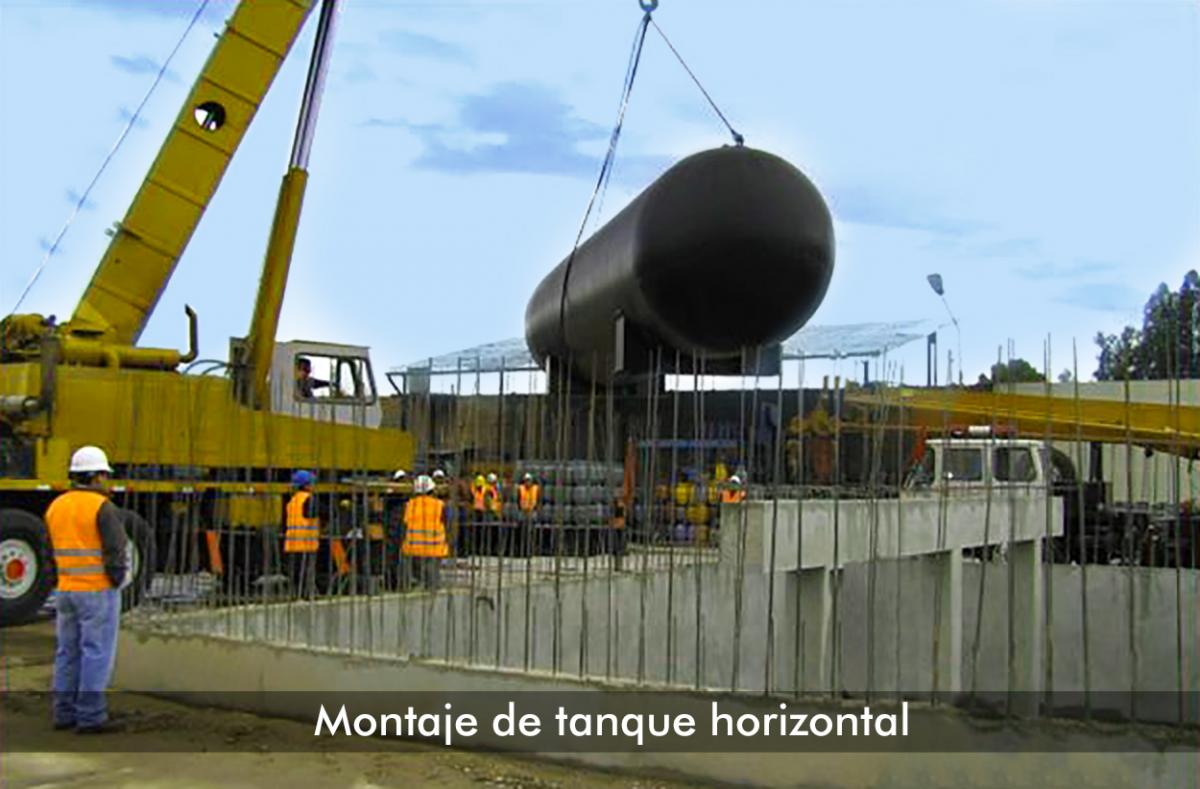 Tanque horizontal